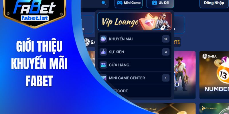 Giới thiệu khuyến mãi FABET
