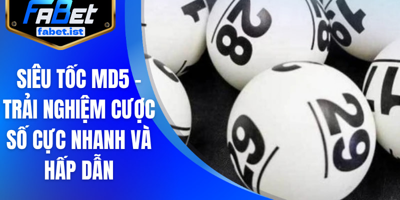 siêu tốc MD5