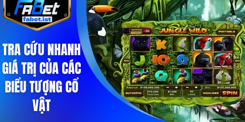 Tra cứu nhanh giá trị của các biểu tượng cổ vật